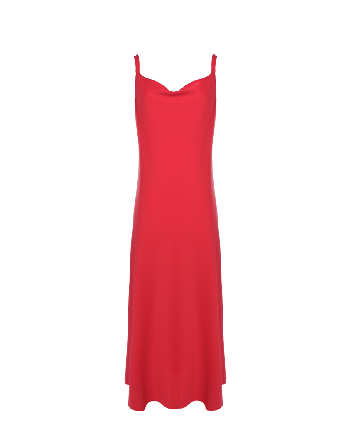 Платье красного цвета Pietro Brunelli